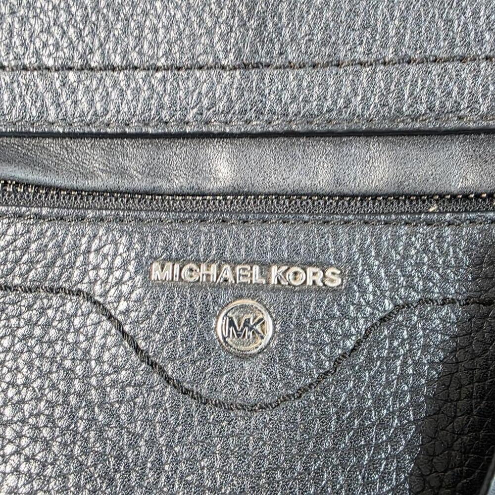 Michael Kors Carine Crossbody Pebbled Black Leather - Picture 6 of 14